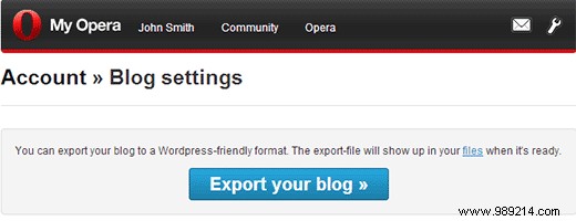 How to successfully move from My Opera to WordPress