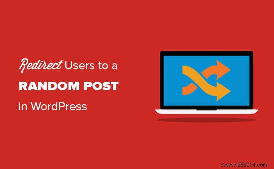 How to redirect users to a random post in WordPress