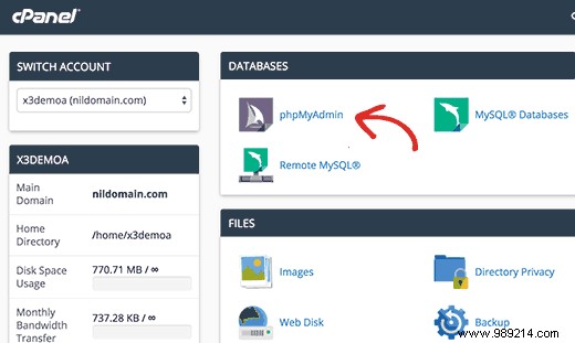 How to restore a WordPress site with only a database backup