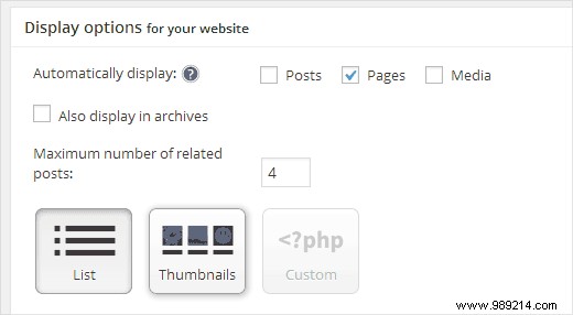 How to display related pages in WordPress