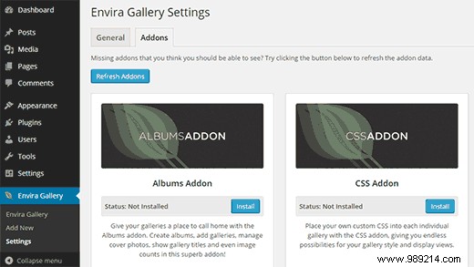 How to switch from NextGEN to Envira Gallery in WordPress