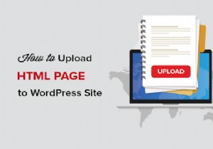 How to upload an HTML page to WordPress without 404 errors