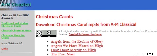 13 legal online sources to download free Christmas music