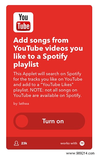 How to automatically create a Spotify playlist from YouTube videos