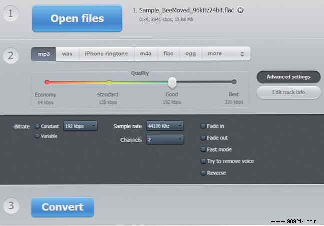 How to convert FLAC to MP3 for free