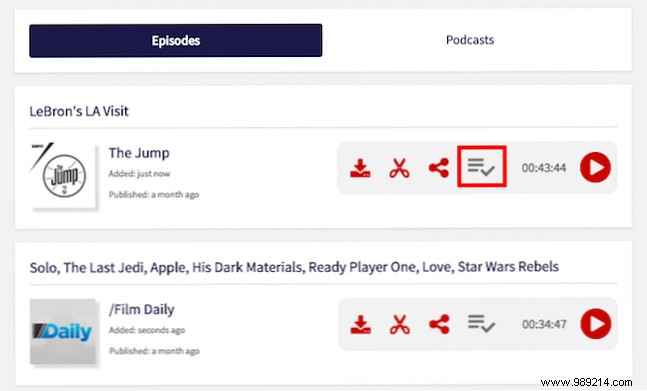 How to create podcast playlists that pull episodes from multiple podcasts