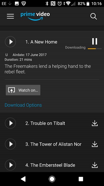 How to download Amazon Prime videos for offline viewing