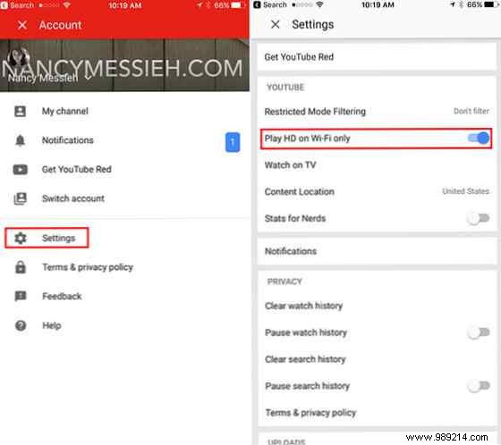 How to reduce mobile data usage when streaming music