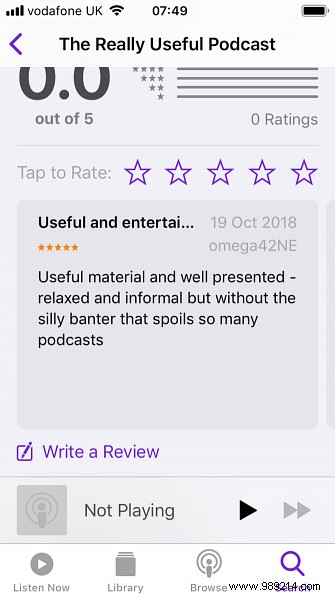 How to review podcasts in iTunes (and why you should)