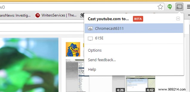 How to stream videos from VLC to Chromecast