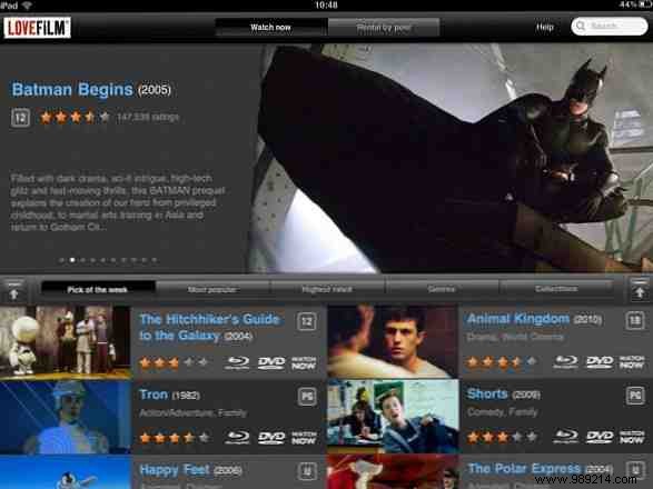Netflix Versus LoveFilm - UK Battle Streaming Movie Services