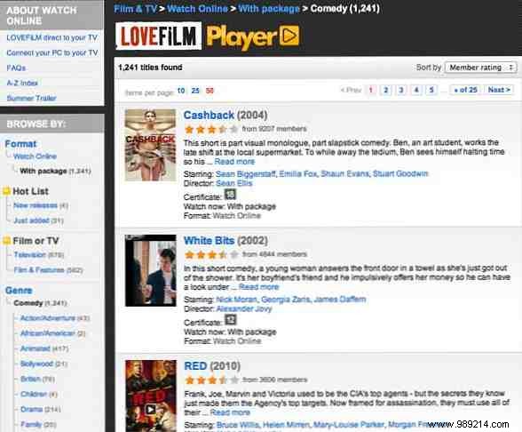 Netflix Versus LoveFilm - UK Battle Streaming Movie Services