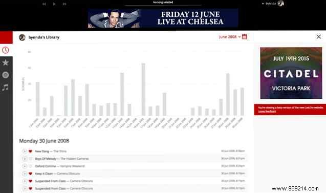 Do you remember Last.fm? A fresh look at the redesigned music service