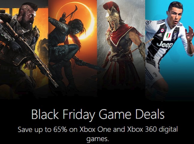 The best Xbox One Black Friday deals