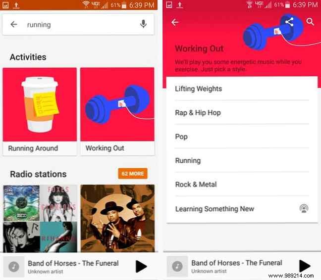 The best streaming music apps to use while running