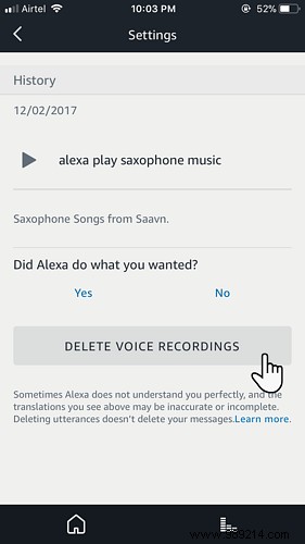 Deleting Your Amazon Echo Voice Data