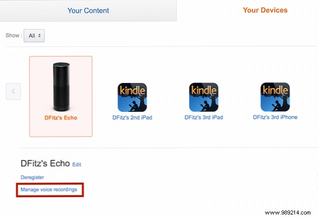 How to Delete All Your Previous Requests on Amazon Echo