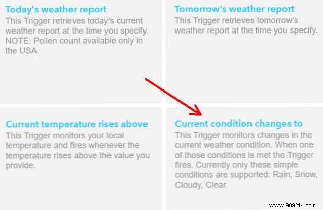 How to use the weather forecast to automate your home