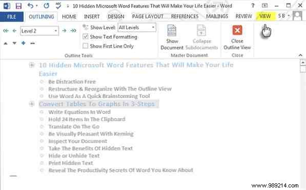 10 hidden features of Microsoft Word that will make your life easier