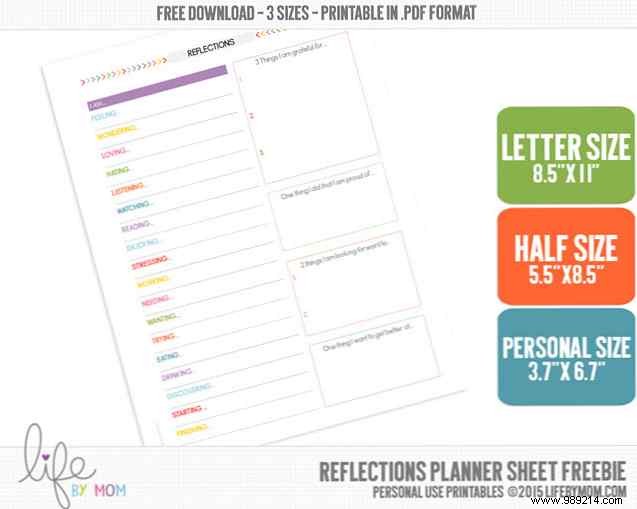 10 Free Printable Productivity Planner Templates