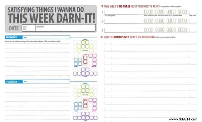 11 Free Print Planners Every Office Worker Needs