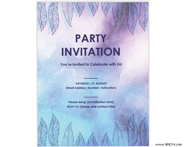 13 Free Templates to Create Event Invitations in Microsoft Word