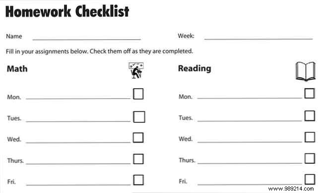 15 Checklist, Schedule and Planner Templates for Students