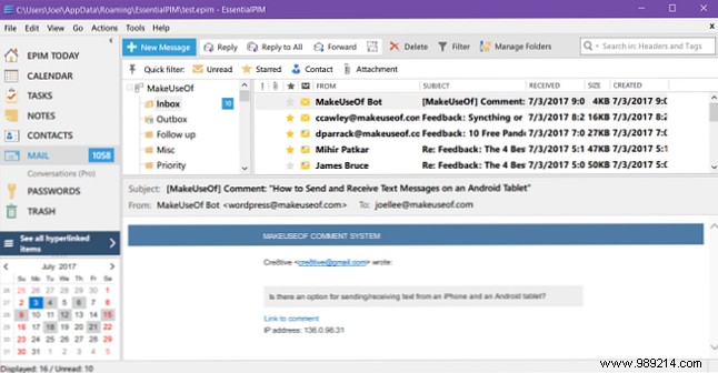 Top 3 Free Alternatives to Microsoft Outlook
