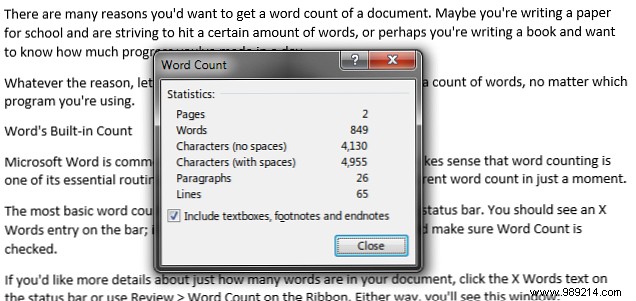 Over 3 free Word Count tools for PDF, Office and text files