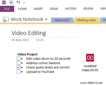 5 tips for using OneNote as your to-do list