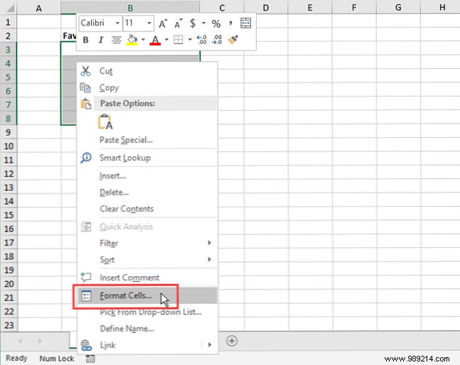 7 ways to create a bulleted list in Excel