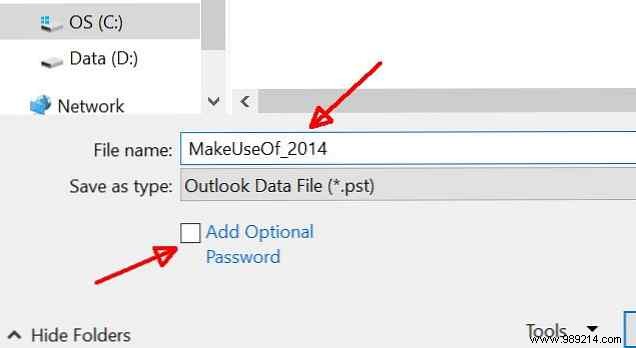 Backing Up Your Simplified Microsoft Outlook Emails