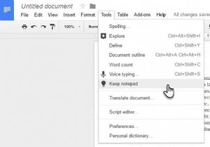 Bring the power of Google Keep to Google Docs with a single click
