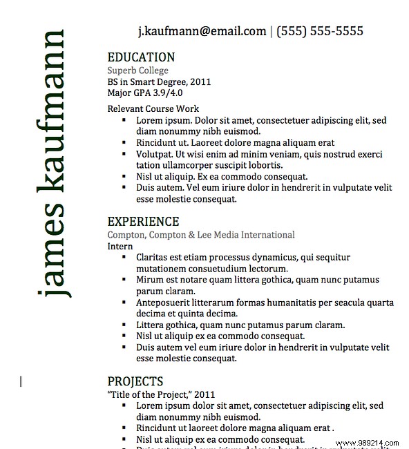 Free Microsoft Word resume templates to help you land your dream job