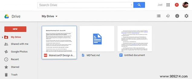 Sign in to Google Drive and share files easily