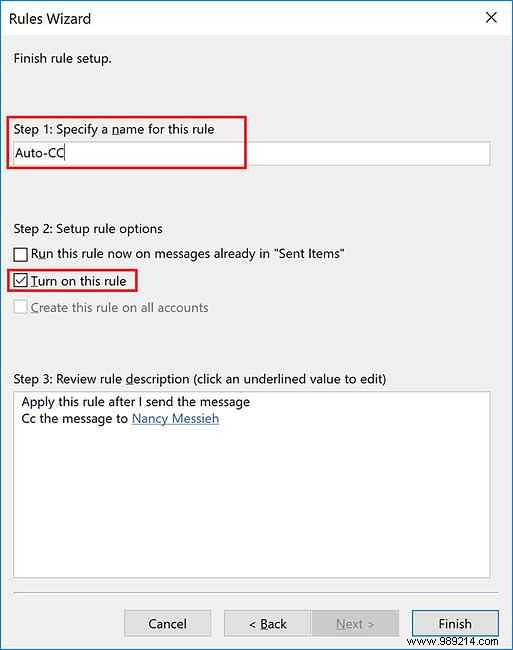 How to automatically CC or BCC in Outlook and Gmail