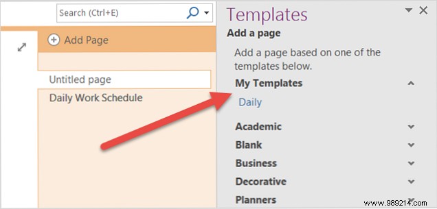 How to adopt OneNote templates for project management 