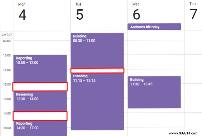 How to group tasks with Google Calendar to increase focus and productivity 