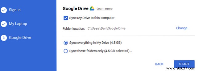How to backup your hard drive to Google Drive 
