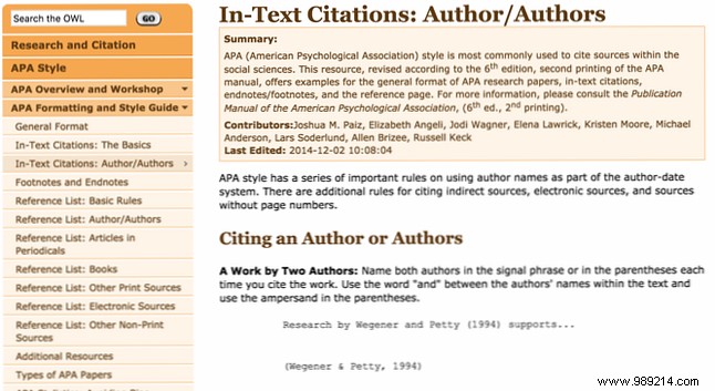 How to cite sources, references and explained references