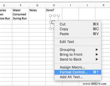 How to create a marathon training plan with Excel