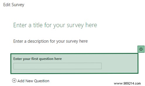 How to create a free survey and collect data with Excel