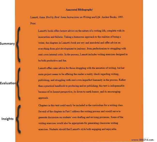 How to create an annotated bibliography in Microsoft Word