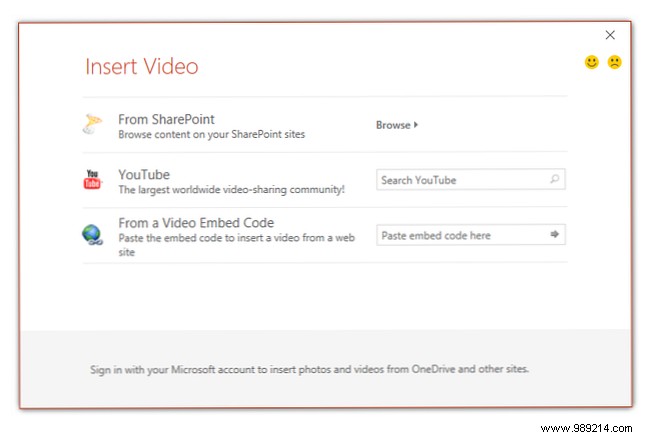 How to embed YouTube videos in PowerPoint presentations
