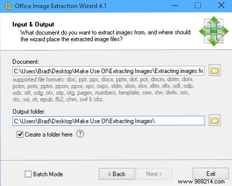 How to extract images from an Office document or PDF