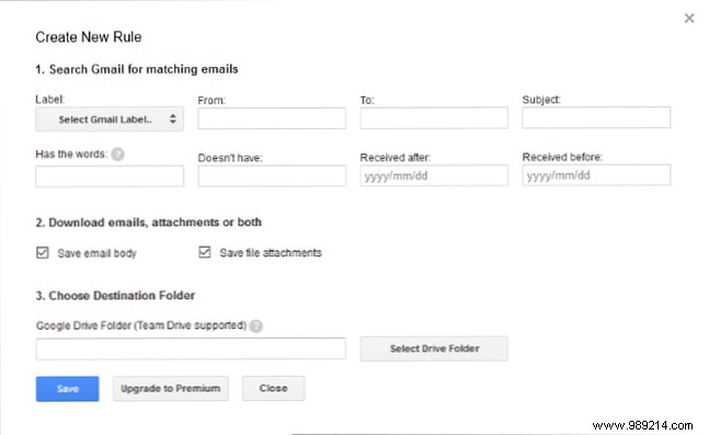 How to extract and download multiple email attachments in bulk