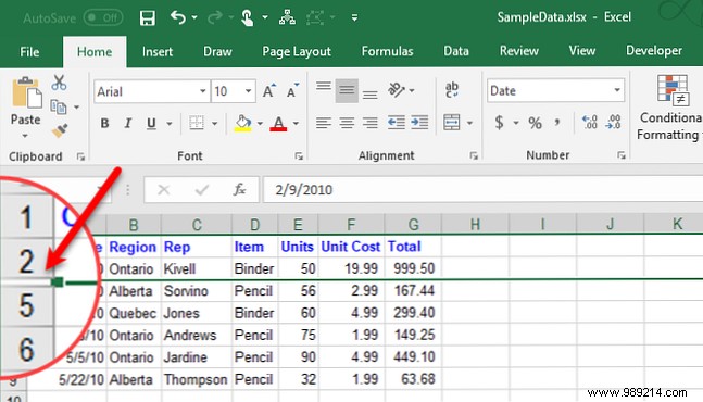 How to hide and show anything you want in Microsoft Excel