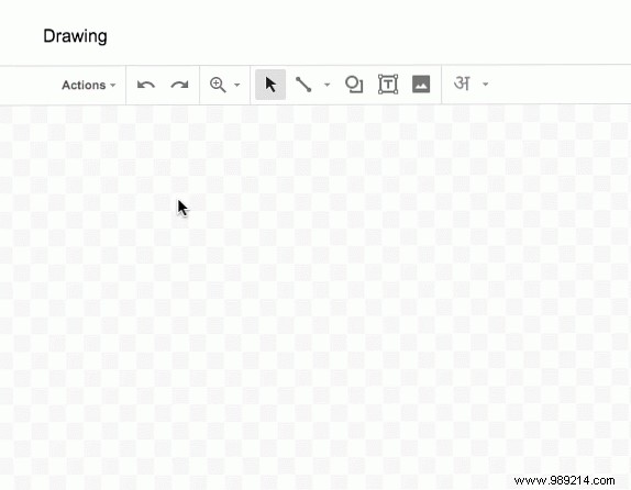 How to insert a drawing into a Google spreadsheet