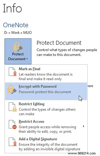 How to password protect and encrypt your Microsoft Office files