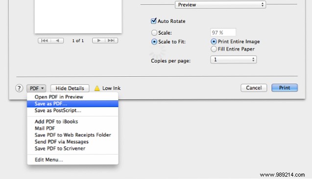 How to print to PDF from any platform